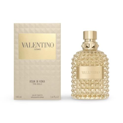 عطر فالنتينو اومو بورن ان روما ذا جولد للرجال او دو تواليت 100 مل