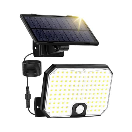 مصباح LED خارجي يعمل بالطاقة الشمسية مقاومة للماء...
