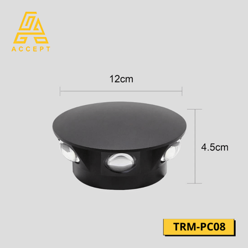 ابليك جداري للأماكن المغلقة والمفتوحة 6 عدسات 4 وا...