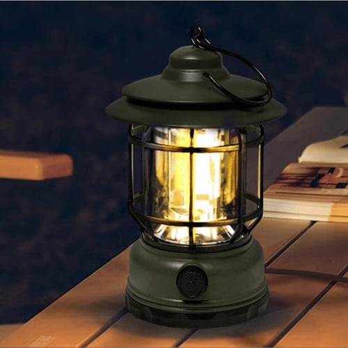 فانوس تخييم LED يعمل بالبطارية سهل الحمل والتعليق
