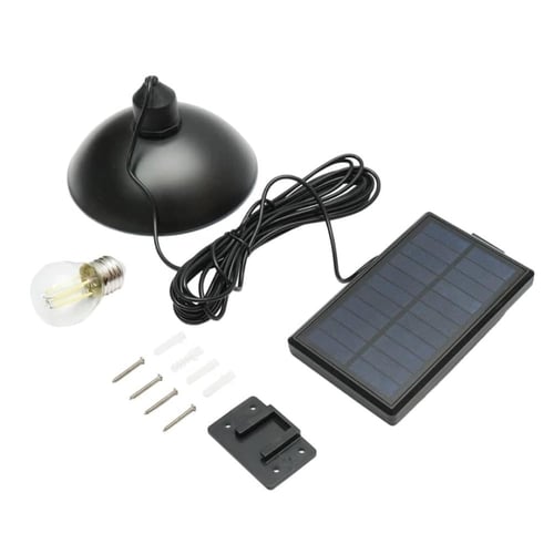 مصباح LED خارجي بالطاقة الشمسية (IP65) مع بطارية ت...