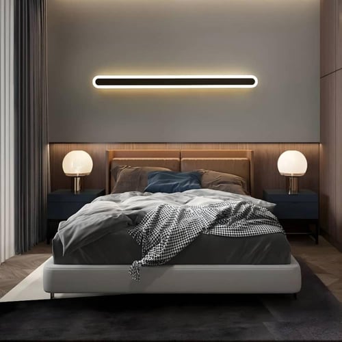 إنارة جدارية LED مودرن بإضاءة 3 لون مقاس 100CM