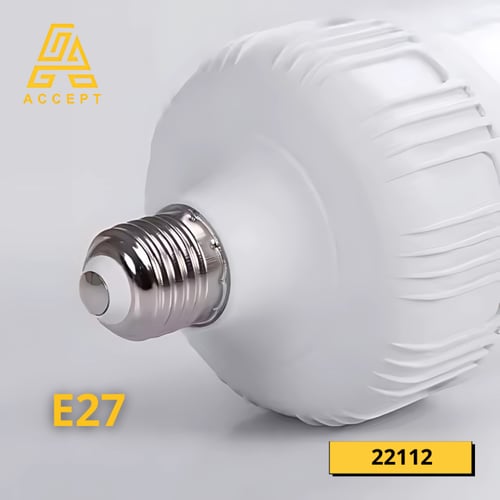لمبة LED برميل بقوة 30W, قاعدة E27 لون الإضاءة أبي...