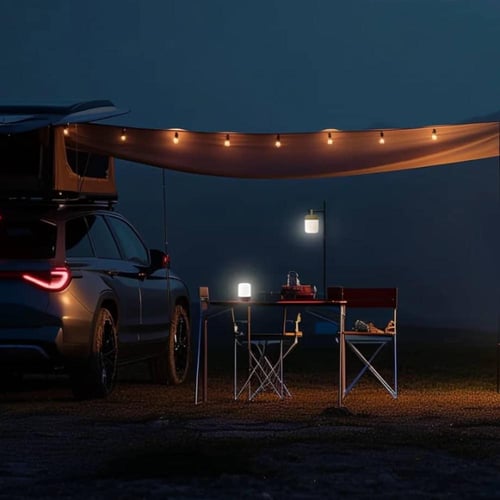 فانوس متعدد الوظائف بـ 5 أنماط اضاءة مختلفة