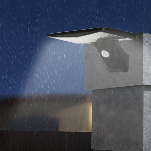 مصباح LED خارجي يعمل بالطاقة الشمسية بمستشعر حركة...