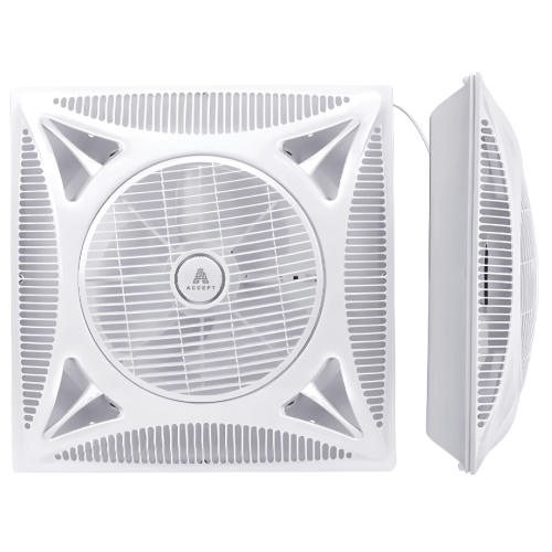 مروحة تهوية سقف 60×60 سم مع ريموت تحكم