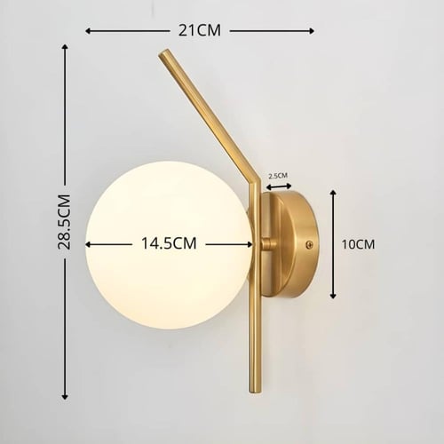 ابليك جداري مودرن ذهبي