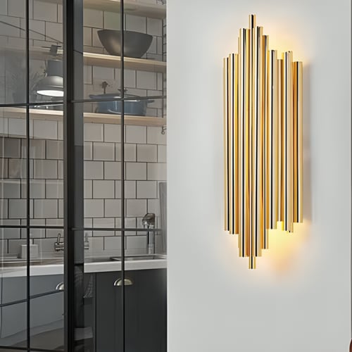 إنارة جدارية داخلية مودرن LED شحن بطارية لون ذهبي...