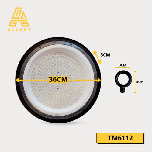 كشاف هناجر ومستودعات LED بقوة 200 واط لون الإنارة...