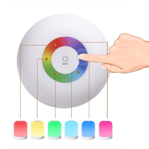 مصباح طاولة شحن LED يعمل باللمس بـ 5 أنماط إضاءة م...