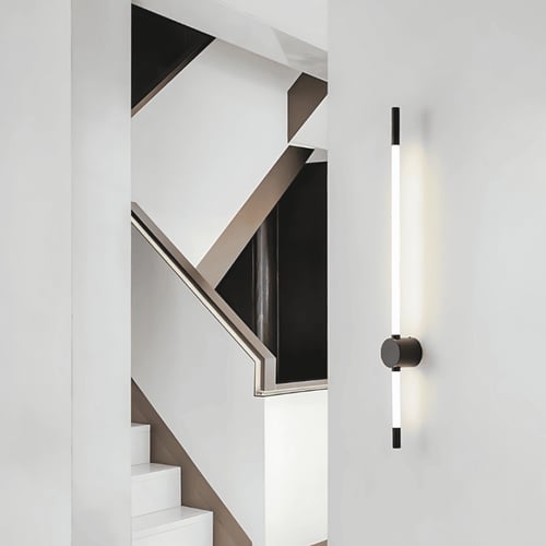 إنارة جدارية داخلية مودرن LED شحن بطارية لون أسود...