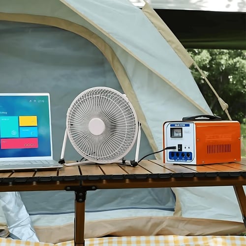 منظومة طاقة شمسية SPS-1207 بقدرة 12 واط مع 4 مصابي...