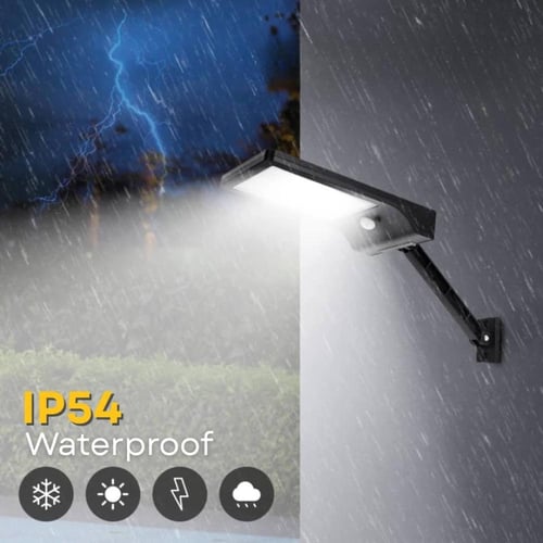 كشاف LED طاقة شمسية مع مستشعر حركة لون الإنارة أبي...