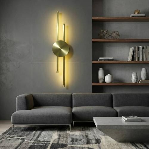 إنارة جدارية مودرن LED شحن بطارية مع ريموت تحكم لو...