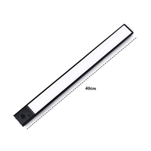 مسطرة إضاءة LED ذكية للدواليب والخزائن مقاس 40CM ق...