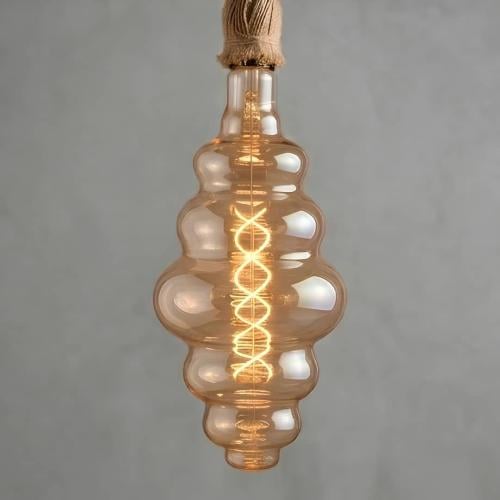 Decorative film lamp honey E27 light color yellow