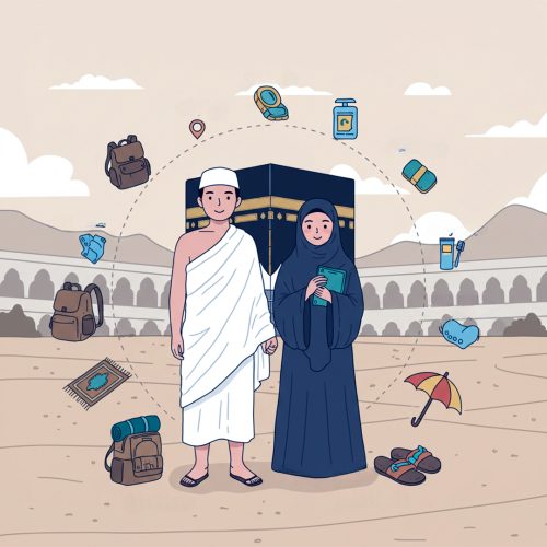 قائمة اغراض السفر للحج