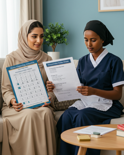 بكج للعاملة المنزلية (عربي – أمهري/ أثيوبي)