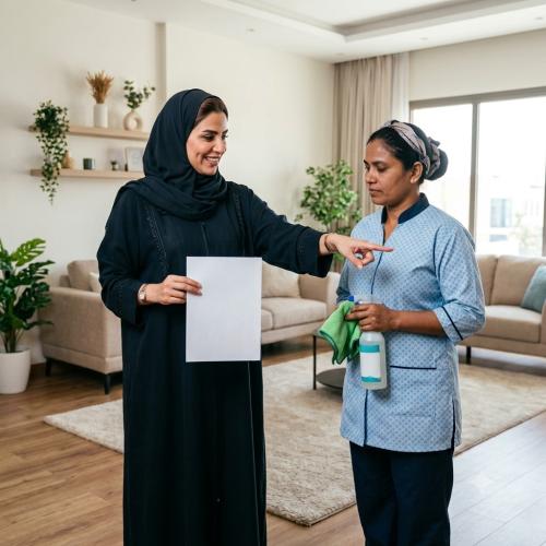جدول تنظيف المنزل اللغة البنقالية - عربي
