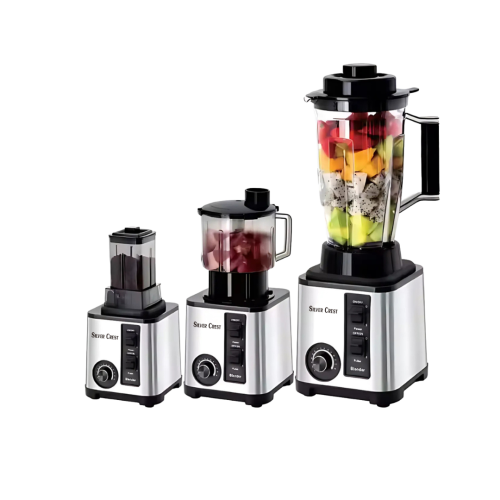 خلاط ومحضر طعام سيلفر كريست متعدد الوظائف 6 في 1 ب...