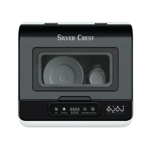 غسالة صحون سيلفر كريست محمولة 8 لتر تعقيم UV وتجفي...