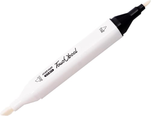 مجموعة أقلام ماركر ملونة ب 2 ريشة من 60 لون