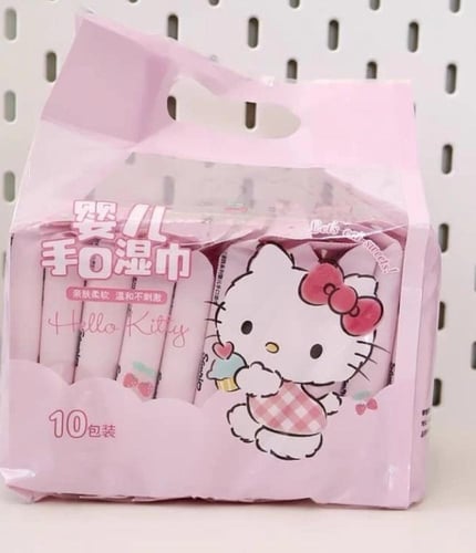 مناديل مبللة Hello Kitty