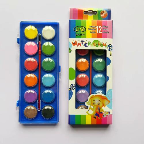 ألوان مائية 12 لون DW