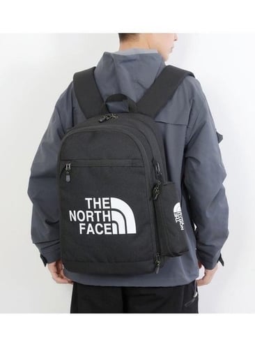 حقيبة مدرسية مع مقلمة ذا نورث فيس