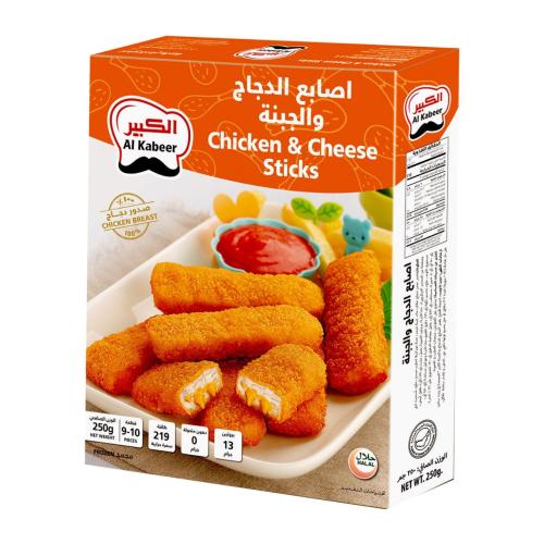 اصابع الدجاج والجبنة - الكبير 250 جم