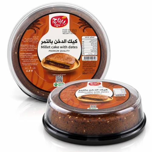 كيك الدخن بالتمر