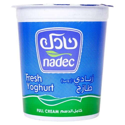 زبادي كامل الدسم - نادك 400 جم