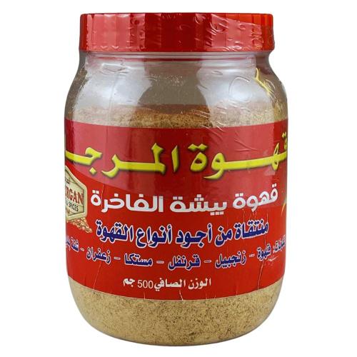 قهوة بيشه الفاخرة 500 جم - قهوة المرجان