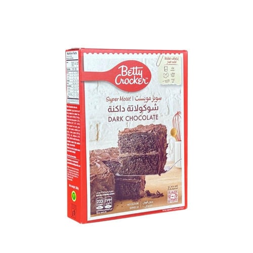 خليط كيك شوكولاتة داكنة 360 جم -بيتي كروكر