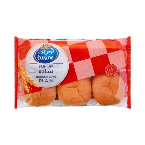 خبز برجر ساده لوزين 400جم