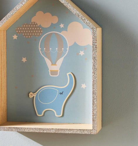 إطار بطبعات الفيل