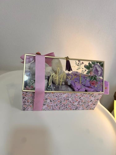 البوكس البنفسجي بألوان جملية