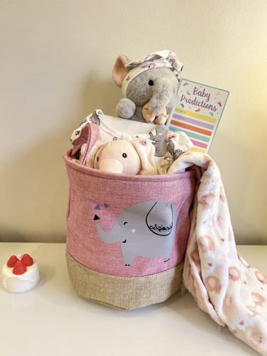 بوكس لمولودة بثيم الفيل