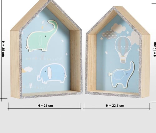 إطار بطبعات الفيل