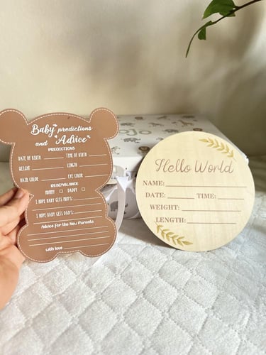 بوكس مناسب للجنسين بثيم الدب