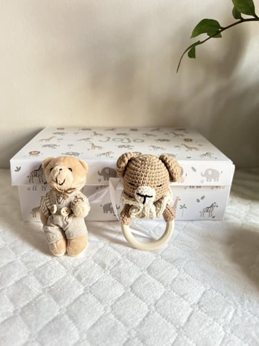 بوكس مناسب للجنسين بثيم الدب