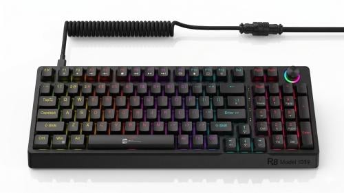 R8- كيبورد قيمنق 1039اسود 98 مفتاح