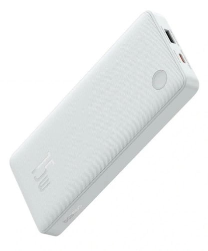 بيسوس باور بانك 10000 مللي امبير 15 واط - ابيض