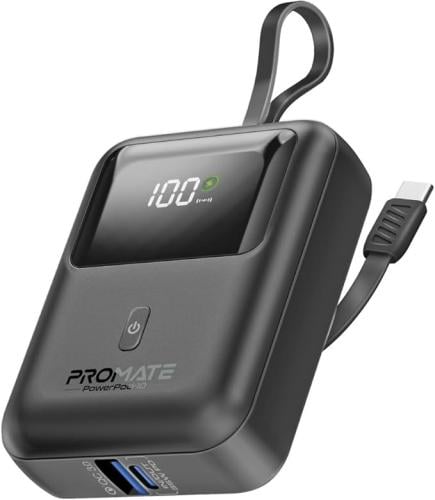 باور بانك ميني 35W ⚡ بسعة 10000mAh – شحن سريع مع ك...