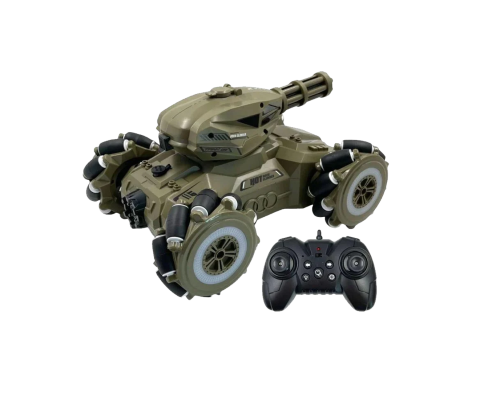 لعبه-دبابة ريمونت + قاذفة اوربز