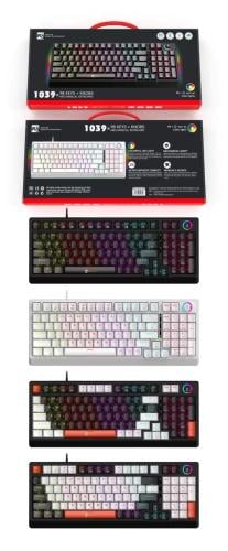 R8- كيبورد قيمنق 1039اسود 98 مفتاح
