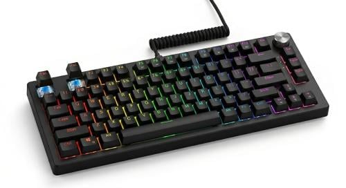 R8- كيبورد قيمنق احترافي اسود 104 مفتاح K1000