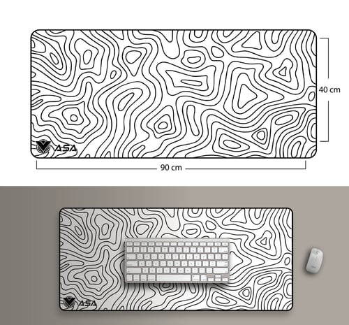 ماوس باد لاينز 4 - ASA Mouse Pad lines 4