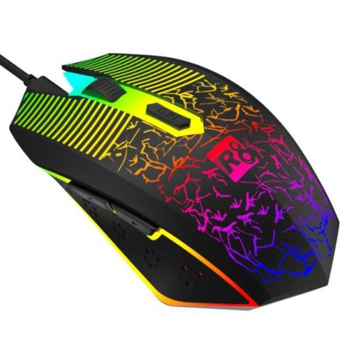 R8-ماوس قيمنق وايرلس G301-اسود