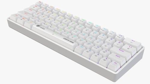 كيبورد ASA LIGHTS MINI - ابيض